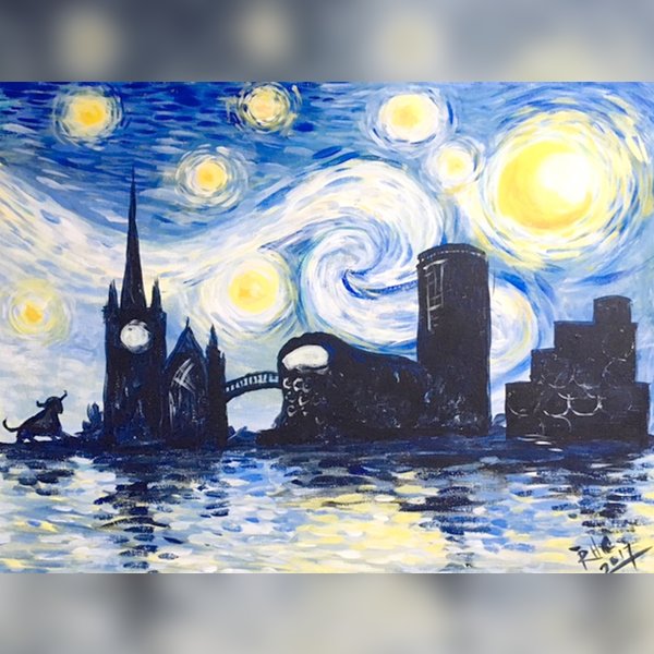 Sip and Paint Mackintosh’s Cat In The City!