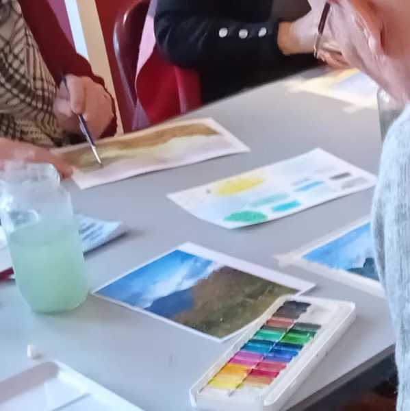 Watercolours for Wellbeing: Tideline Treasures with Nina Lazarski