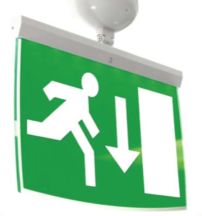 Addressable 40m Running Man Exit Sign