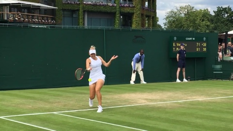 Elena Vesnina Forehand Groundstroke Elena Vesnina Forehand Groundstroke