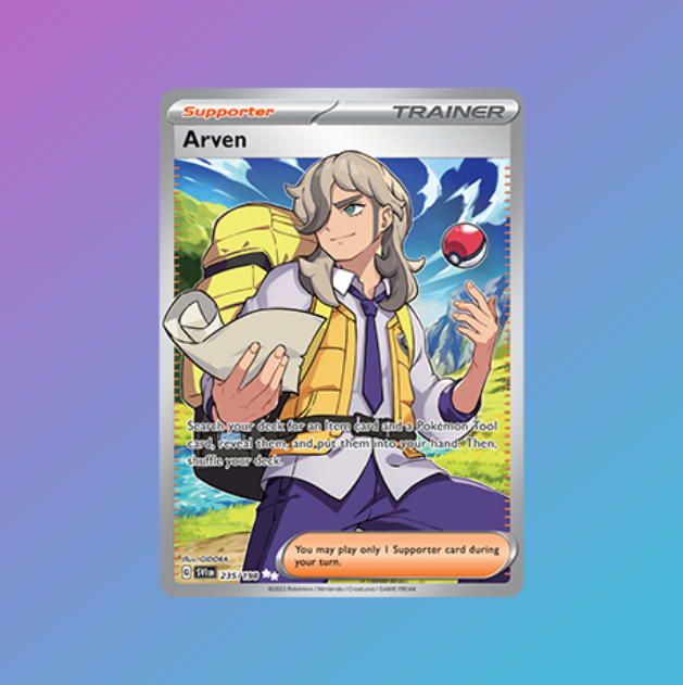 Arven (Secret Rare) — Scarlet & Violet Base Set