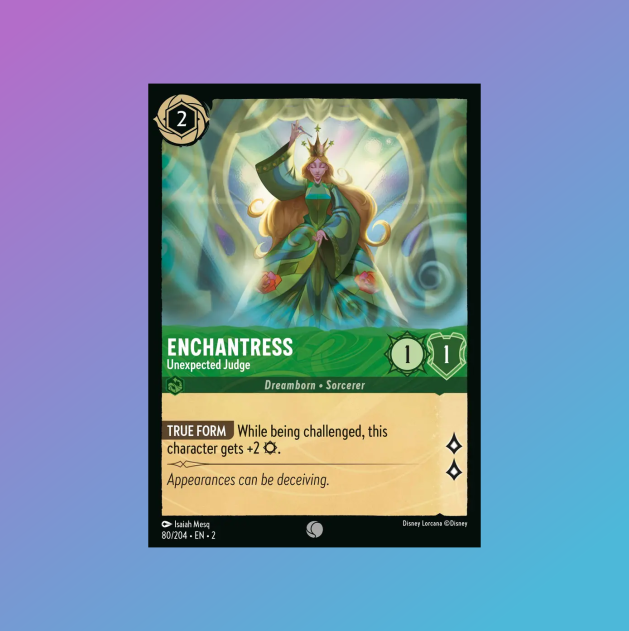 Enchantress, Unexpected Judge - Disney Lorcana: Rise of the Floodborn