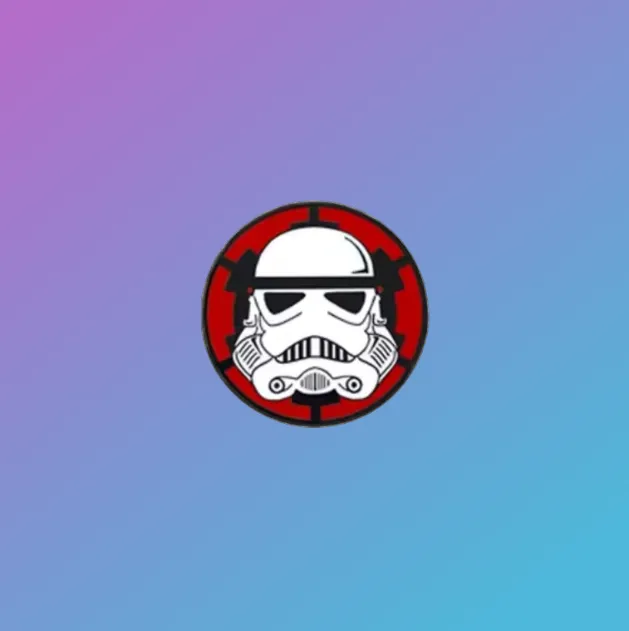 Star Wars First Order Stormtrooper Enamel Pin Badge