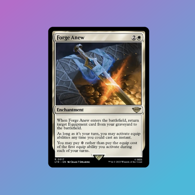 Forge Anew - The Lord of the Rings: Tales of Middle-earth