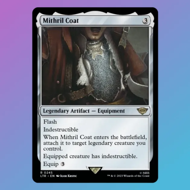 MTG Singles - Mithril Coat Magic: The Gathering Card LotR