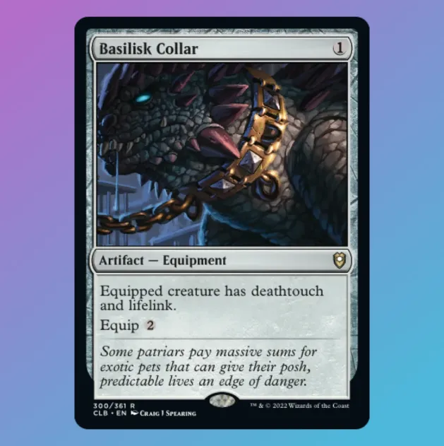 Basilisk Collar - Commander Legends: Battle for Baldur's Gate