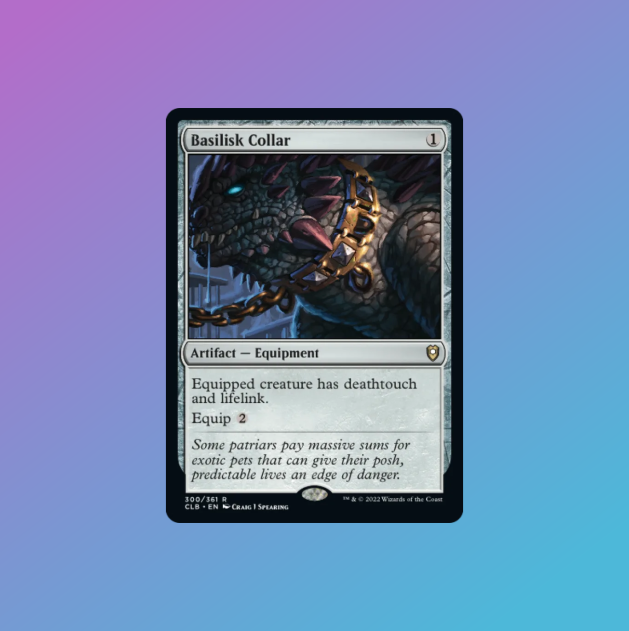 Basilisk Collar - Commander Legends: Battle for Baldur's Gate