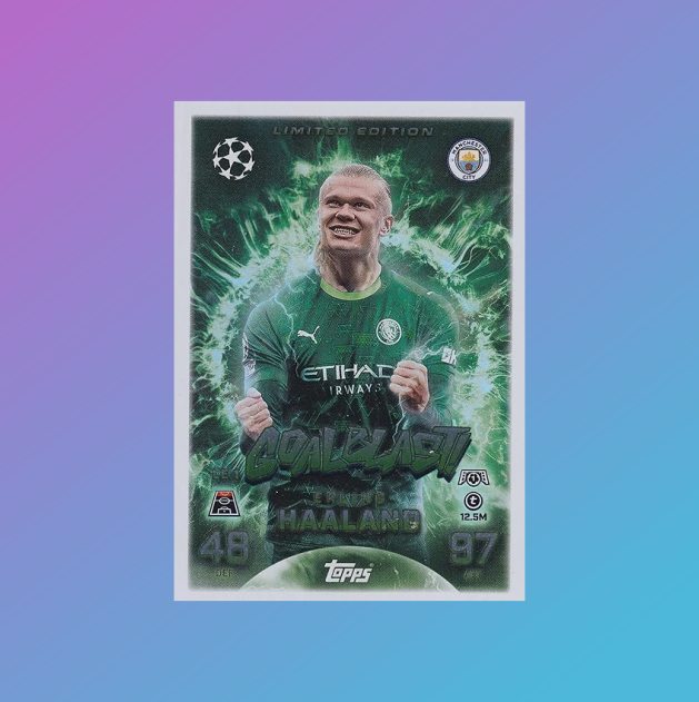 Goalblast Limited Edition Erling Haaland - Match Attax 2025/26