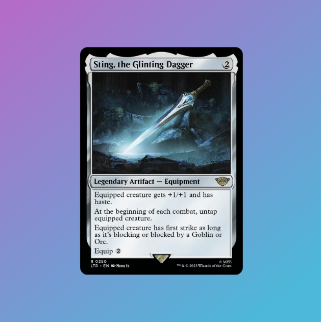 Sting, the Glinting Dagger - Legendary Artifact (Equipment) - The Lord of the Rings: Tales of Middle Earth