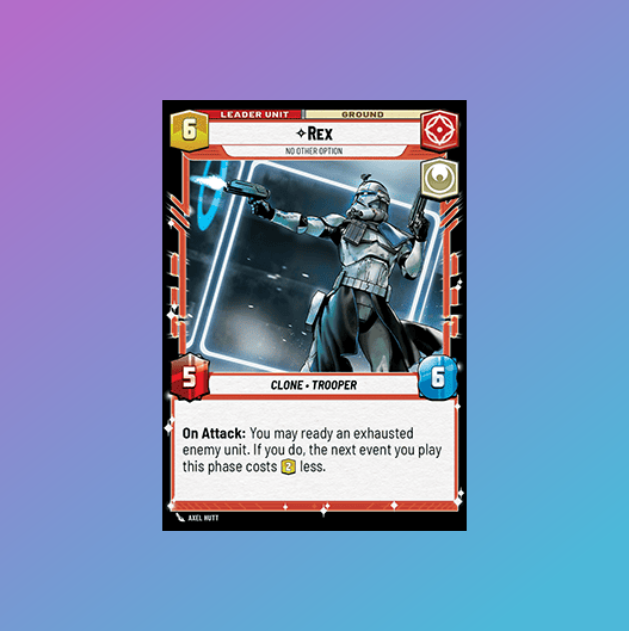 Rex, No Other Option - Leader - Twin Suns