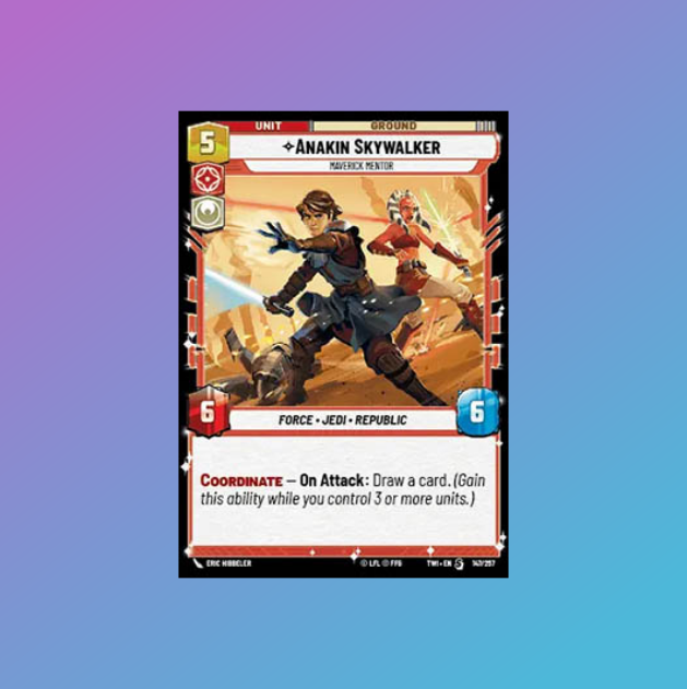 Anakin Skywalker, Maverick Mentor - Twin Suns