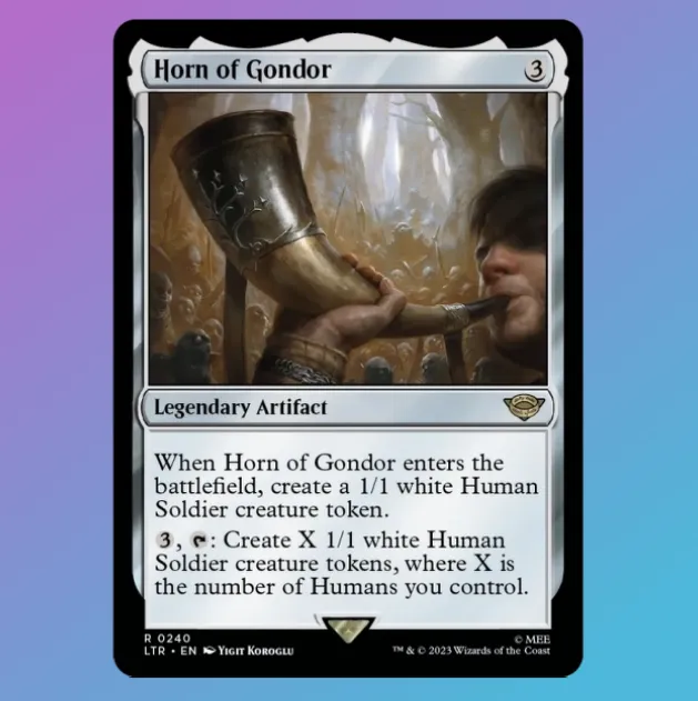 Horn of Gondor - Legendary Artifact - Lord of the Rings: Tales of Middle Earth