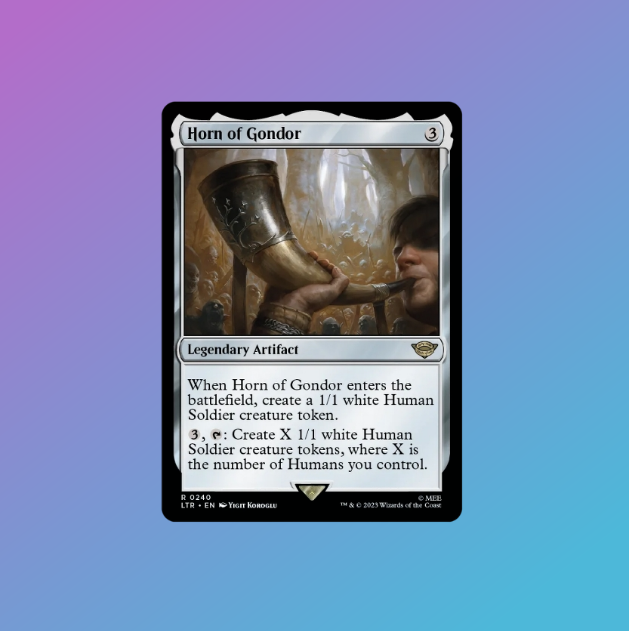 Horn of Gondor - Legendary Artifact - Lord of the Rings: Tales of Middle Earth