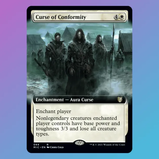 Curse of Conformity - MTG Singles UK - Borderless MIC