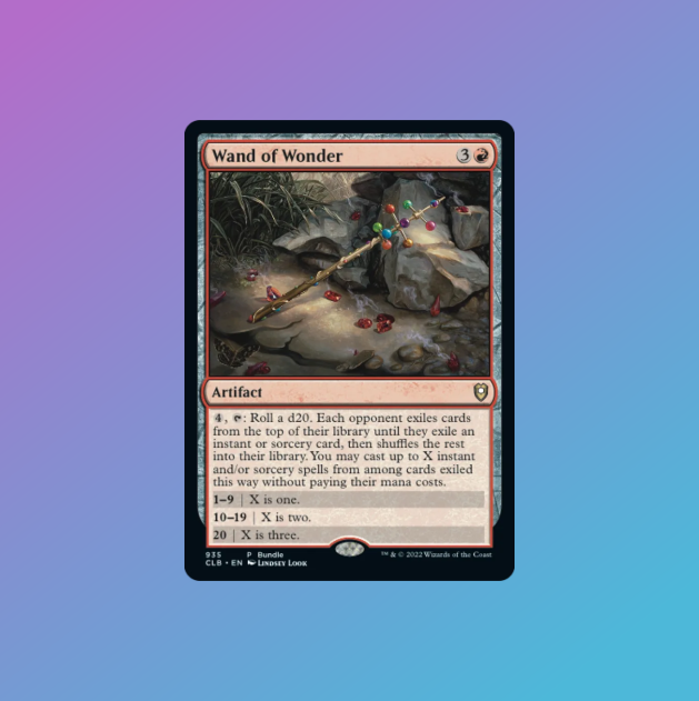 Wand of Wonder (Promo) - Commander Legends: Battle for Baldur's Gate