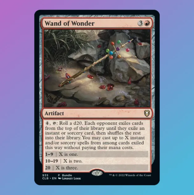 Wand of Wonder (Promo) - Commander Legends: Battle for Baldur's Gate