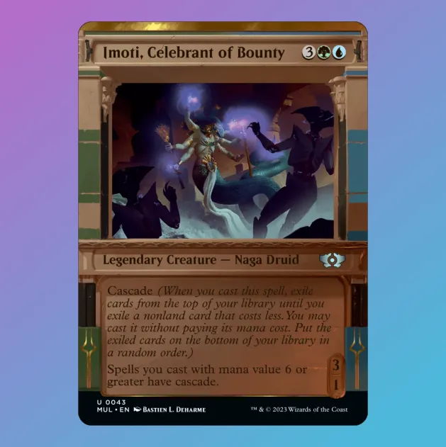 Imoti, Celebrant of Bounty - March of the Machine Multiverse Legends