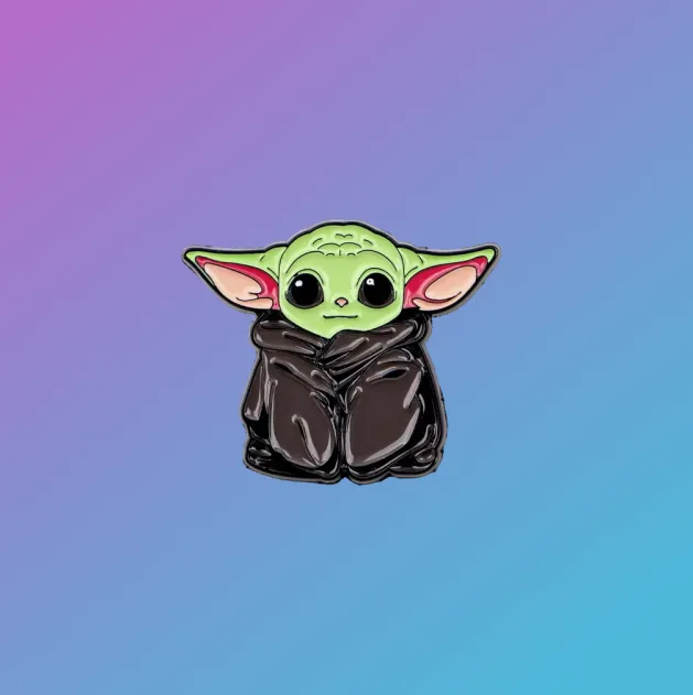 The Mandalorian Grogu The Child Enamel Pin Badge Star Wars