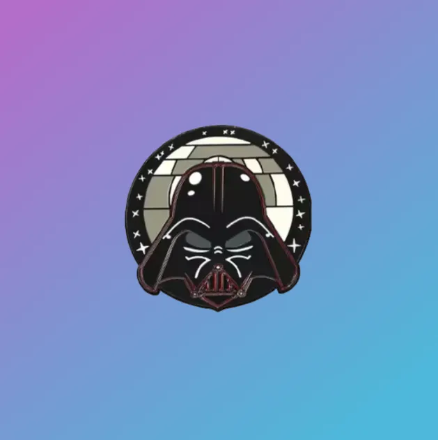 Darth Vader Death Star Enamel Pin Badge