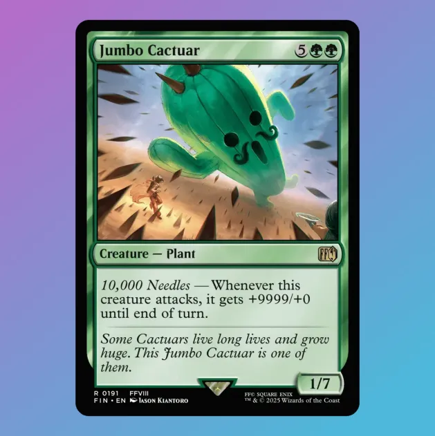 Jumbo Cactuar - Universes Beyond: Final Fantasy