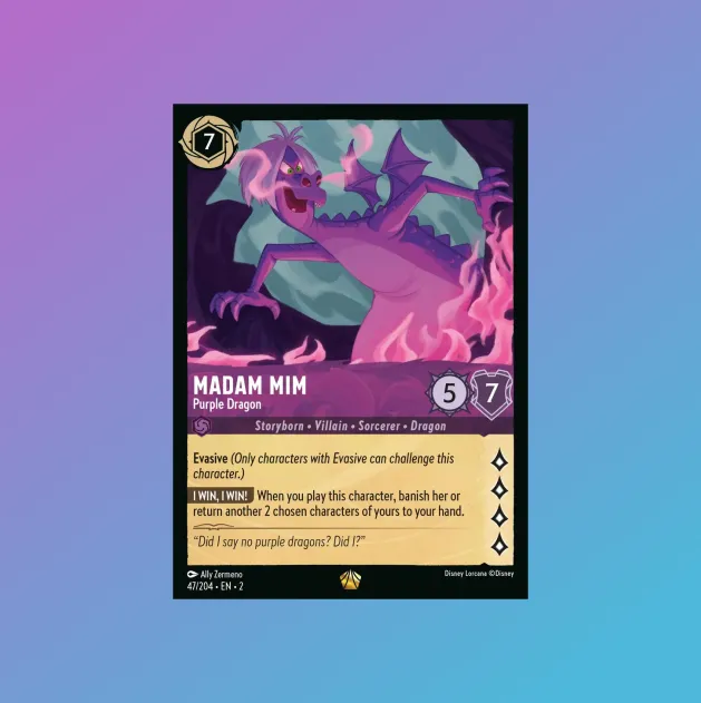 Madam Mim, Purple Dragon - Rise of the Floodborn