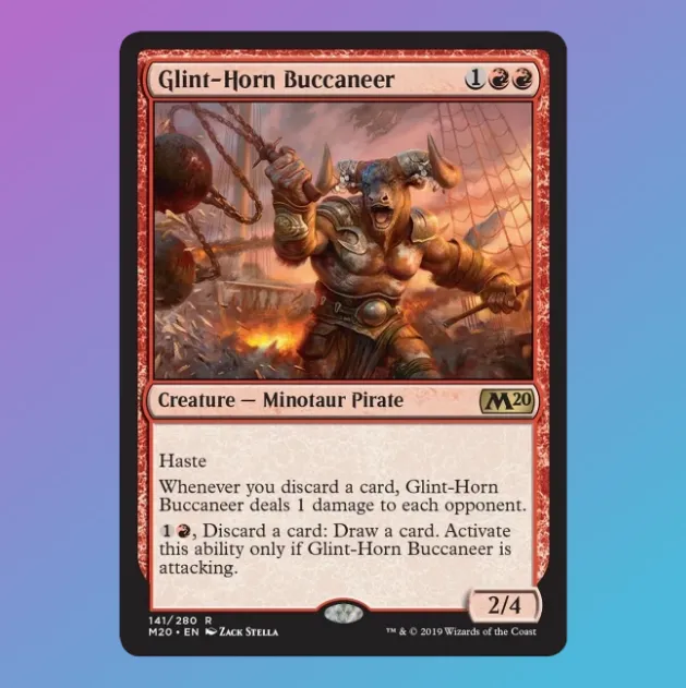 Glint-Horn Buccaneer - Core Set 2020