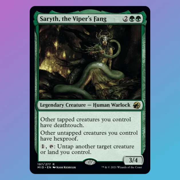 Saryth, the Viper's Fang - Innistrad: Midnight Hunt