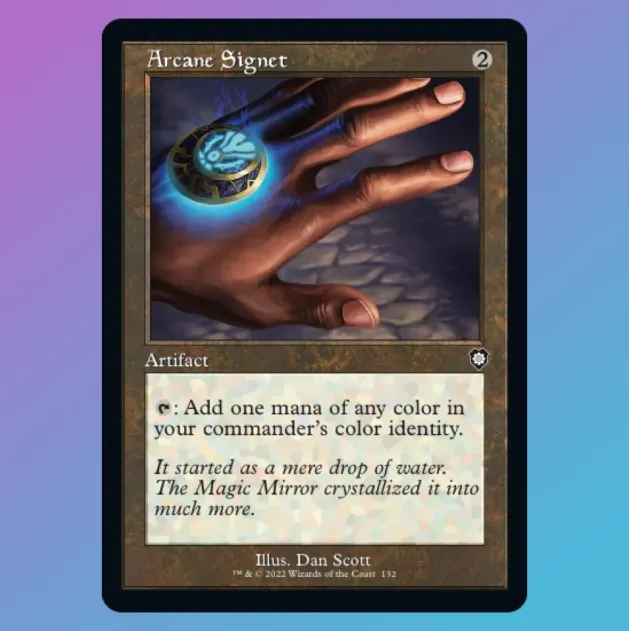 Arcane Signet (Retro Frame) - Commander: The Brothers War