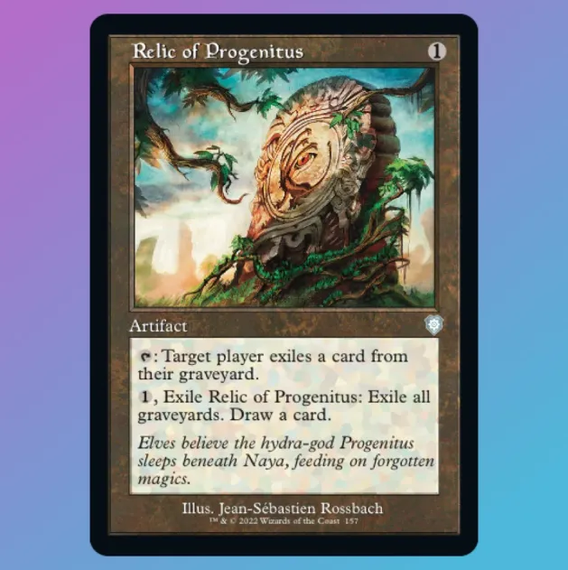 Relic of Progenitus (Retro Frame) - Commander: The Brothers War