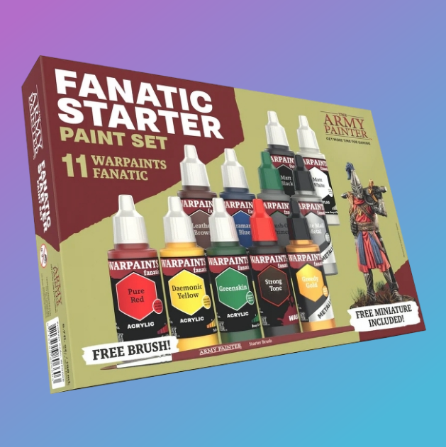 The Army Painter Warpaints Fanatic: Starter Paint Set