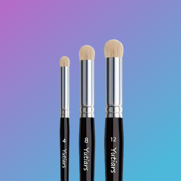 3-Piece Domed Premium Drybrush Set