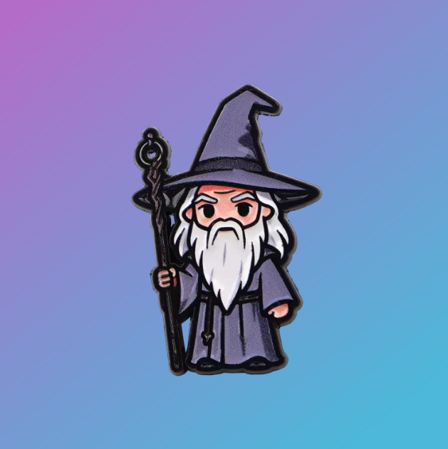 The Lord of the Rings: Gandalf the Grey Enamel Pin Badge