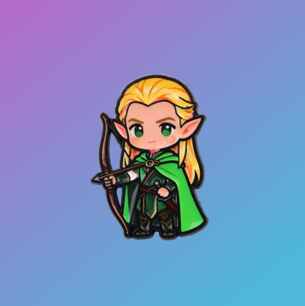 The Lord of the Rings: Legolas Greenleaf Enamel Pin Badge
