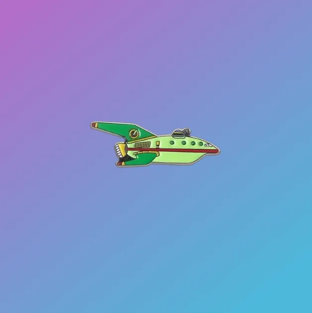Futurama Planet Express Enamel Pin Badge