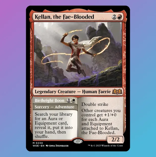 Kellan, The Fae-Blooded - Wilds of Eldraine