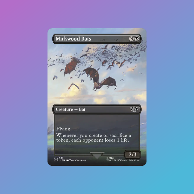 Mirkwood Bats (Borderless Scene Art) - The Lord of the Rings: Tales of Middle-earth