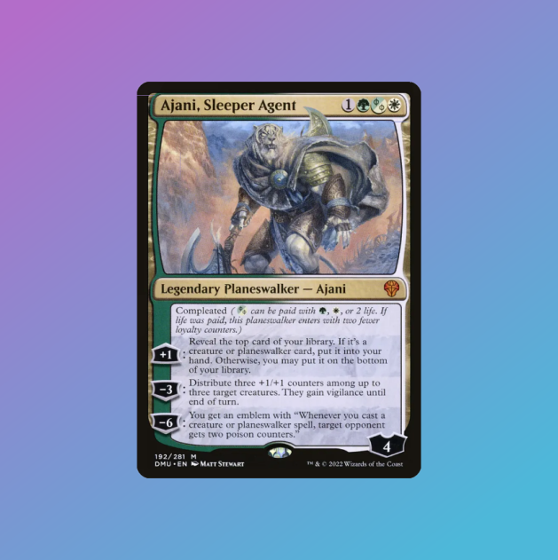 Ajani, Sleeper Agent - Dominaria United