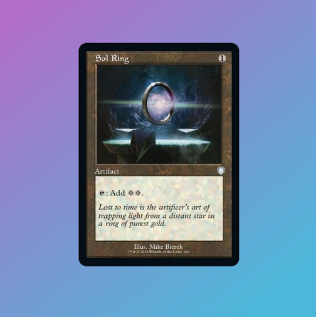 Sol Ring (Retro Frame) - The Brothers' War Commander