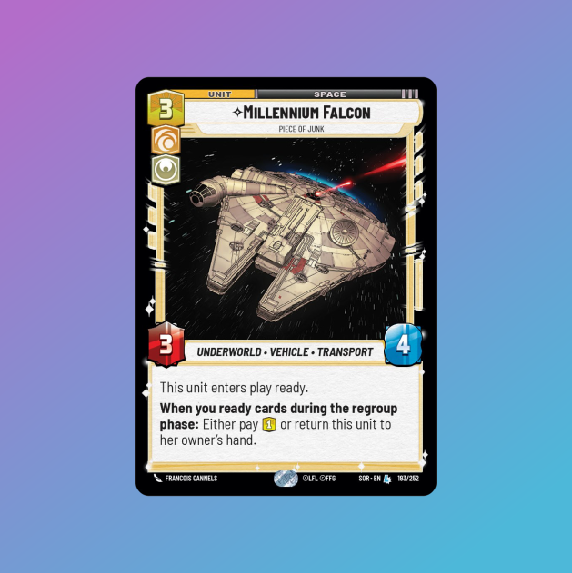 Millennium Falcon, Piece of Junk - Spark of Rebellion