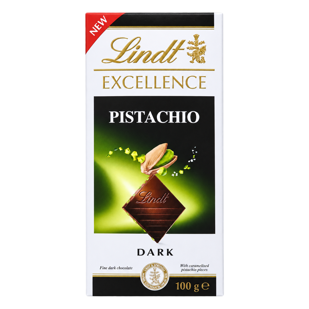 Lindt Excellence Pistachio Dark Chocolate