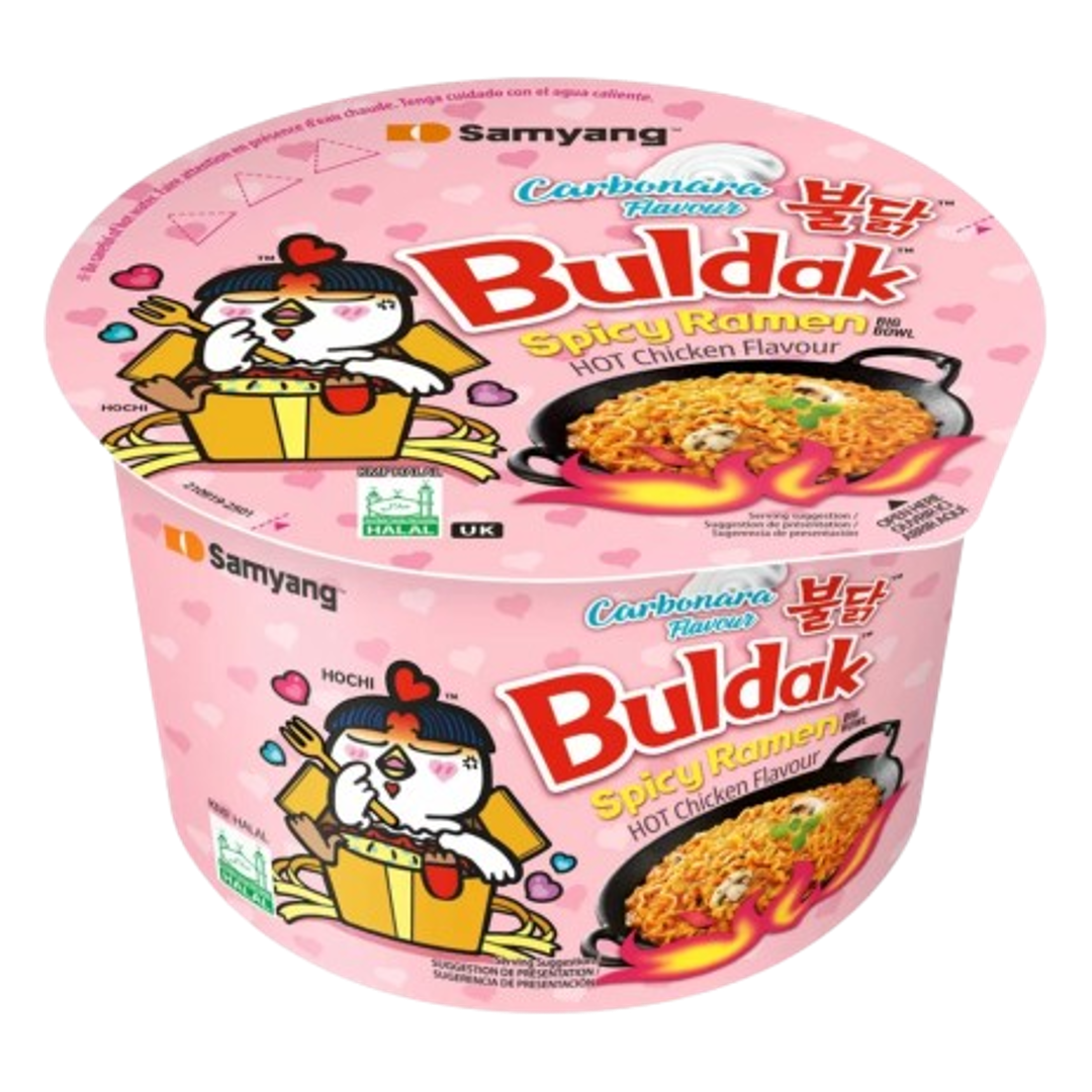 Samyang Buldak Carbonara Spicy Ramen Hot Chicken Flavour