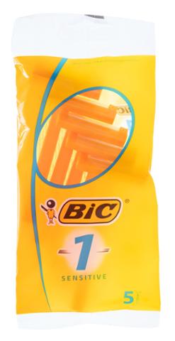 BIC 1 Sensitive Disposable Razors 5pk
