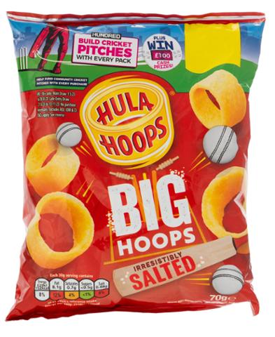 Hula Hoops Big Hoops Salted Crisps