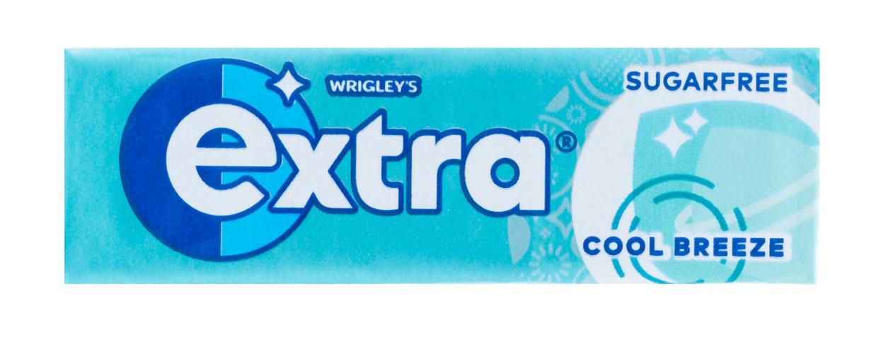 Wrigley's Extra Cool Breeze Sugar Free Gum 10pk