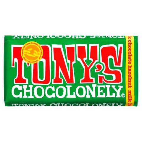 Tony's Chocolonely Milk Chocolate Hazelnut