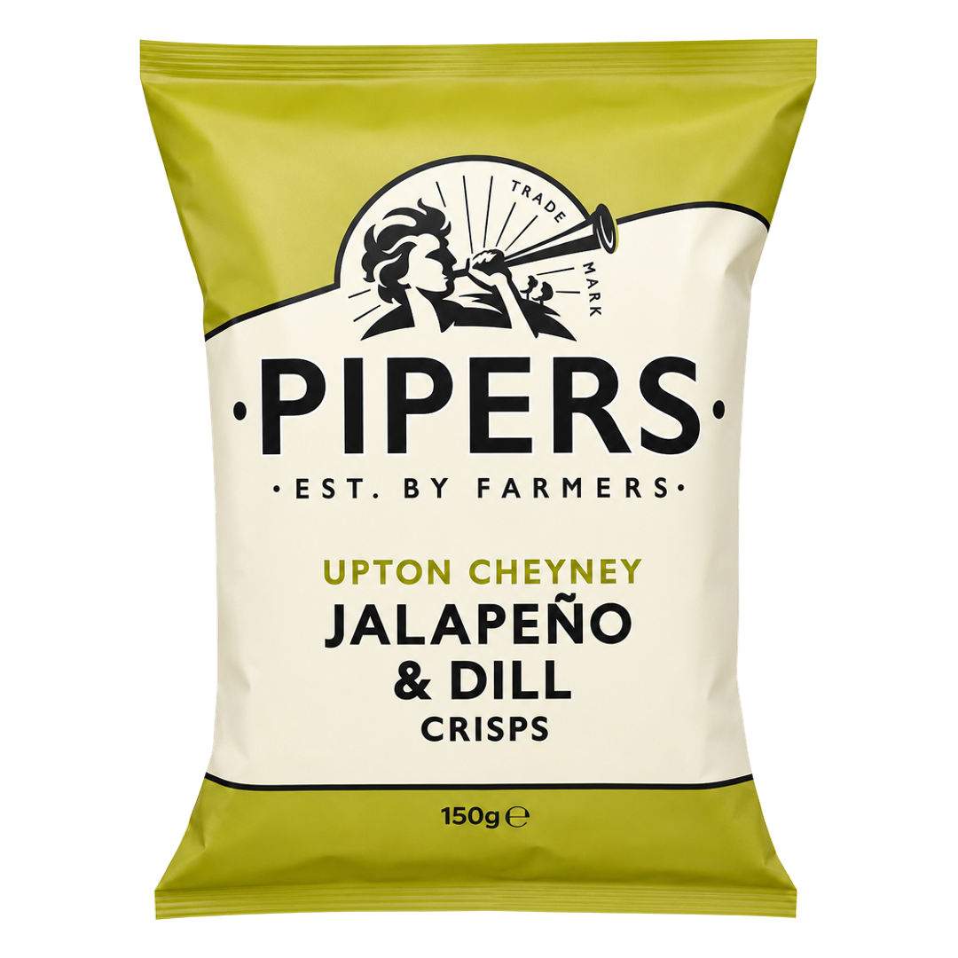 Pipers Jalapeño & Dill Crisps