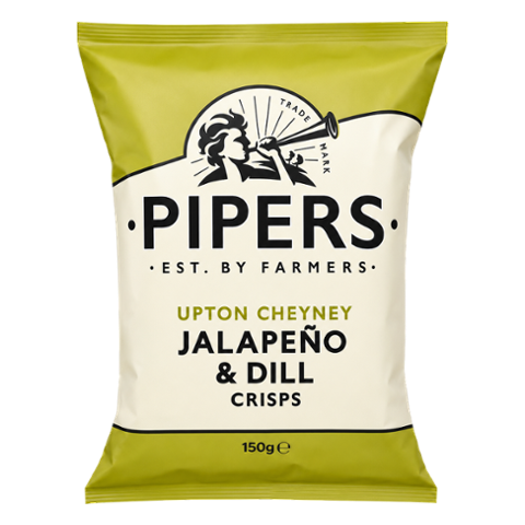 Pipers Jalapeño & Dill Crisps