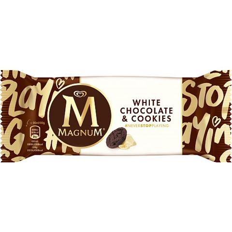 Magnum White Chocolate & Cookies