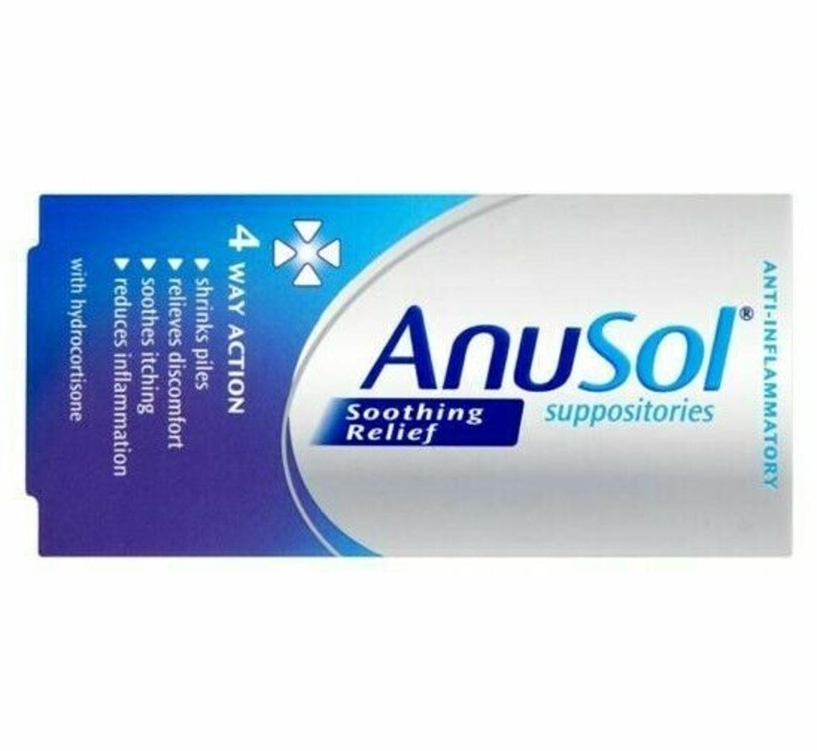 AnuSol Soothing Relief Suppositories