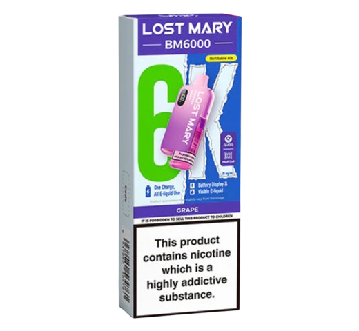 Lost Mary BM6000 Grape Refillable Kit